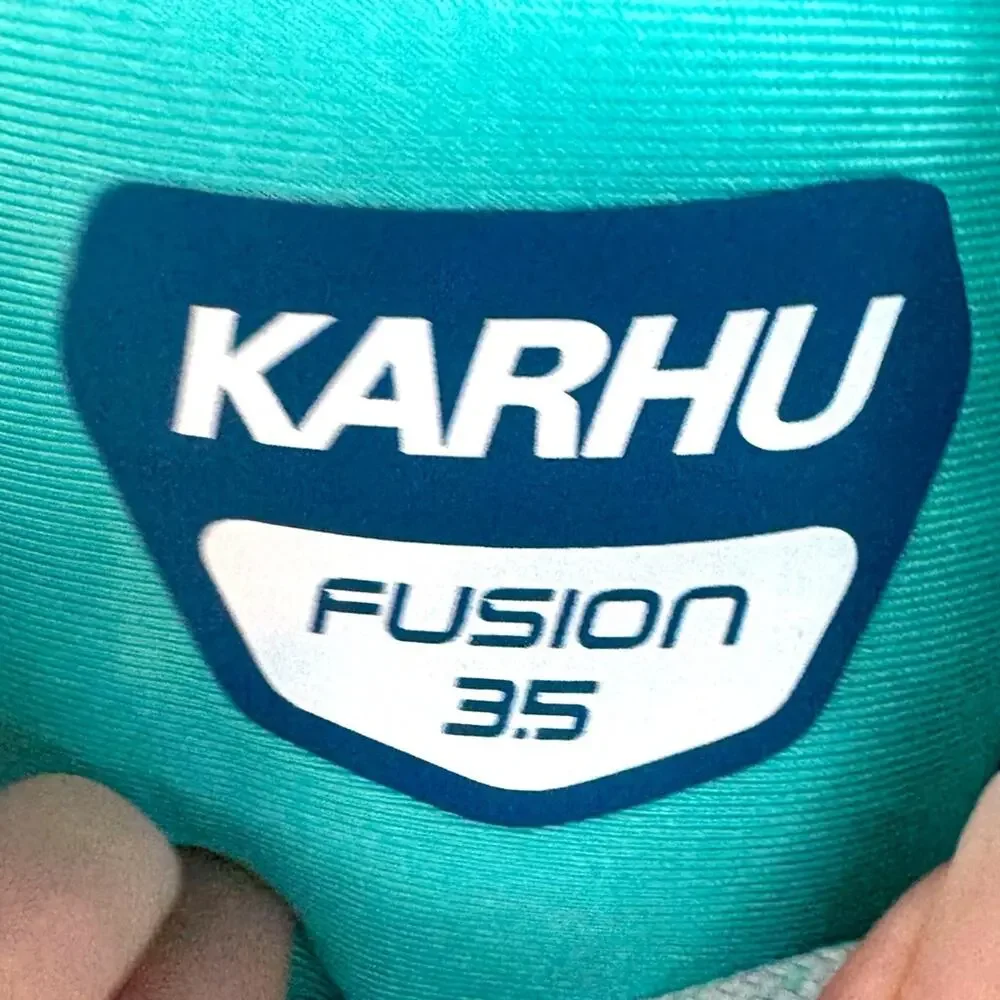 Women’s Karhu Fusion 3.5 Running Shoes ORTIX Pink & Teal Sneakers size 10.5